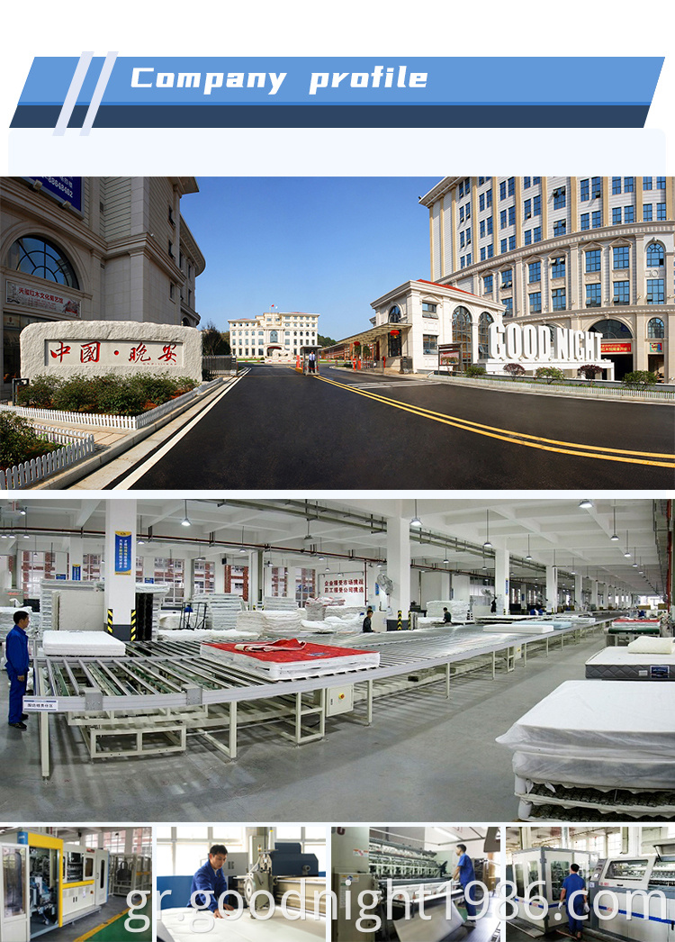 Κορυφαία εργοστάσιο αγοράζουν φτηνά υγιή στρώματα κρεβατοκάμαρα Σετ άνοιξη στρώμα και κρεβατοκάμαρα OEM / ODM